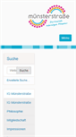 Mobile Screenshot of muensterstr.de